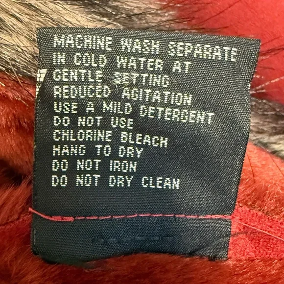 SOLD!! OFFERS INVALID! Regent Park Faux Suede Coat with Faux Fur Collar Size M - Picture 12 of 15